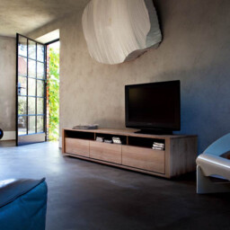 Ethnicraft Oak TV Media Unit Shadow - thumbnail 2
