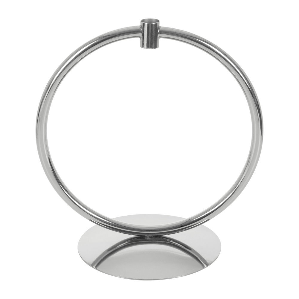 Luxe - Hoop Candlestick - Silver