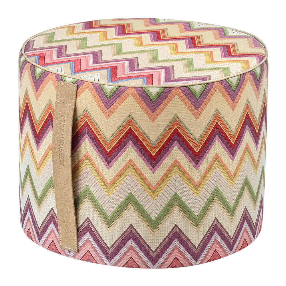 Missoni Home Collection - Agadir Cylindrical Pouf - 159 - 40x30cm
