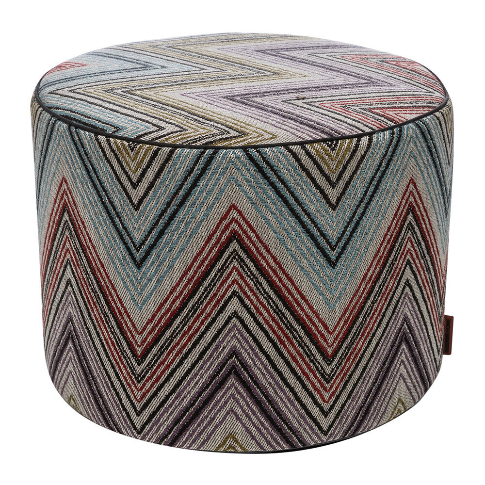 Missoni Home Collection - Adamane Cylindrical Pouf - 40x30cm