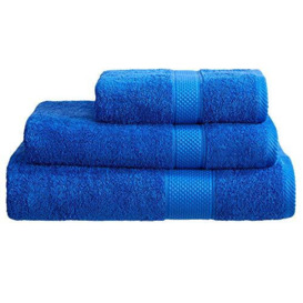 Linens Limited 100% Turkish Cotton Hand Towel, Royal Blue