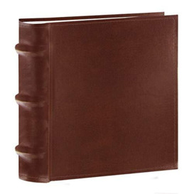 "Pioneer CLB-146 Bonded Leather Photo Album, 100 Pockets Hold 4""x6"", Brown"