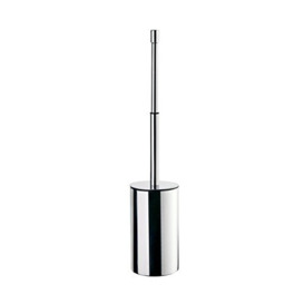 SMEDBO Free Standing Toilet Brush and Holder, Stainless-Steel, Silver, 10 x 9.8 x 44.5 cm