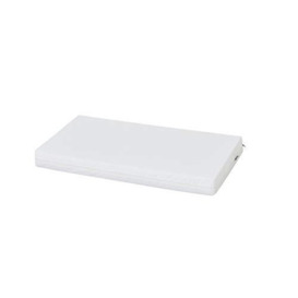 Hoppekids With flat cover in white, lying surface 60 x 120 cm, Foam, Single