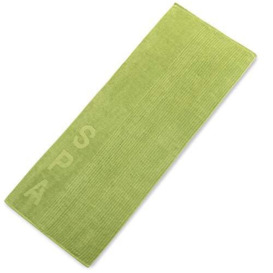 aqua-textil Bahamas Sauna Towel Beach Towel Various Colours Available 80 x 200 cm Cotton Terry Terry Towelling Plain, Bahamas grün, 80 x 200 cm