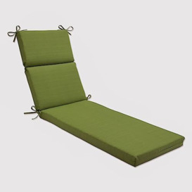 Pillow Perfect Chaise Lounge Cushion, Synthetic, Green, 1 Count (Pack of 1)