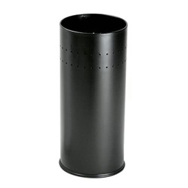 Versa Stand for Entrance, Room or Hall. Modern Umbrella Holder Made of Metal. Measures L x W 50 x 23 x 23 cm. Color, Black/White