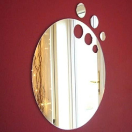 Super Cool Creations Ovals out of Oval Mirror - 20cm x 10cm