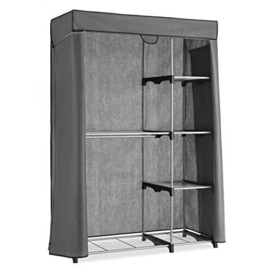 Whitmor 6779-4892 Deluxe Utility Closet with Gray Cover