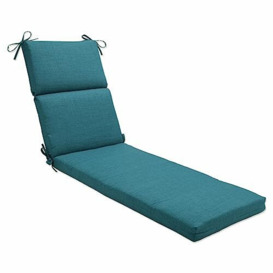 Pillow Perfect Outdoor Rave Teal Chaise Lounge Cushion