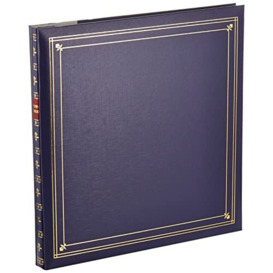 Pioneer Photo Albums 300-Pocket Post Bound Leatherette Cover Photo Album for 3.5 by 5.25-Inch Prints, Bay Blue