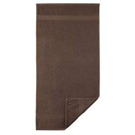Terry Towel Size: 30 x 50 cm, color: Mahogany 583
