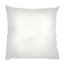 "Riva Paoletti Hollowfibre Cushion Pad Insert Inner- Small Square Shape - 100% Polyester Filling - Double Stitched Edges - 40 x 40cm (16"" x 16"" inches) - Designed in the UK"