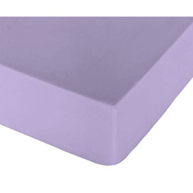 Play Basic Collection Lisa 135 Purple Fitted Sheet