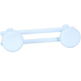 MSV Coat Hook, White, 25x6x7 cm