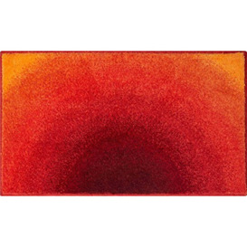 Grund Bath Mat, Ultra Soft and Absorbent, Anti Slip, 5 Years Warranty, SUNSHINE, Bath Mat 60x100 cm, Orange
