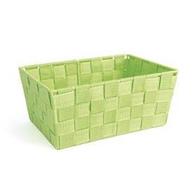 Excelsa Basket, Green, 25 x 17.5 x 11 cm