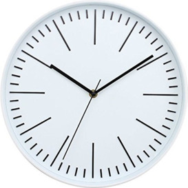 BUVU Wall clock round plastic quartz 30X30: ZH09723D