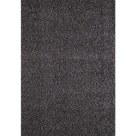 A2Z Rug Pera Shaggy Luxury Super Soft 5cm Pile Thickness 120X170cm - 3'11''X5'7''ft Plain Dark Grey Shag Area Rugs