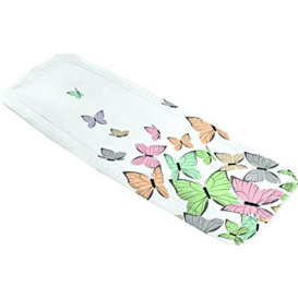Kleine Wolke Butterflies, Bath mat, 36x 92 cm, Multicolor, PVC Foam, Multicolour, 92 x 36 x 5 cm
