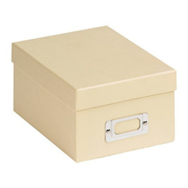 walther Design Storage Boxes Cream 10 x 15 cm Fun FB-115-H
