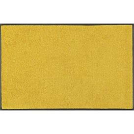 Wash+Dry Doormat, Acrylic, Yellow, 60 x 180 x 0.7 cm