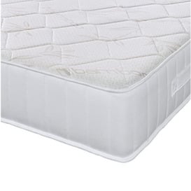 eXtreme comfort ltd The Extreme Comfort Organic Luxurious Memory Foam and Pocket Spring Mattress with Natural Bamboo Fibres (3ft Single (90x190cm), Cream, 90 x 190 cm