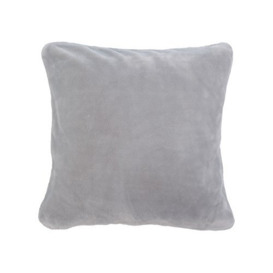 Gözze - Premium Cashmere Feel Cushion Covers, Microfibre, 50 x 50 cm - Silver