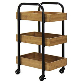 Oceanstar Storage cart, Natural, One Size