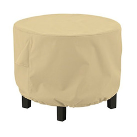 Unbekannt Classic Accessories Terrazzo Round Ottoman Coffee Table Cover, Small