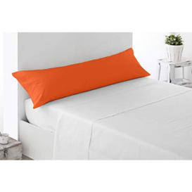 Miracle Home Soft and Comfortable Cotton 50% Polyester Orange Cushion Cover 105cm