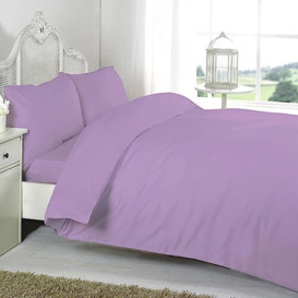 Night Zone 100% Egyptian Cotton 200 Thread Count Oxford Pillow Cases, Lilac, Pair