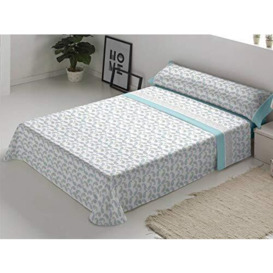Colvihome Bedding Set 50 PercentPol, 50 Percentalg, Kirat, 180 cm, Blue, 180 cm