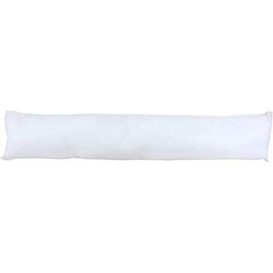 "Hollowfibre Draught Excluder Cushion Pad Insert Inner - Rectangular Shape - 100% Polyester Filling - Double Stitched Edges - 20 x 92cm (8"" x 36"" inches) - Made by Riva Paoletti - Designed in the UK"