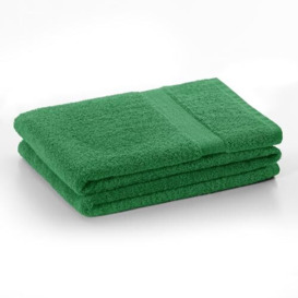 DecoKing Towel 50x100 cm Cotton 525gsm Green Absorbent Marina