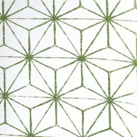 A-Street Prints Orion Geometric Wallpaper, Paper, Green, 20.5-Inch x 33 ft