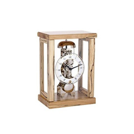 Hermle Table Clock, Wood, Light ice Beech, 18,5cm x 26,5cm x 12,5cm