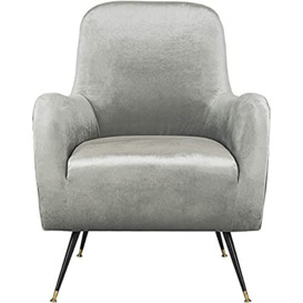 Safavieh Contemporary Upholstered Accent Chair, in Light Grey