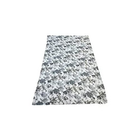 Soleil d'ocre 400017 Beach Towel Cotton Terry Cloth Microfibre 100 x 200 cm Grey