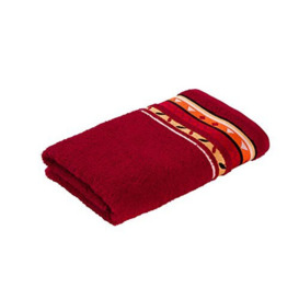 Möve Bath Towel, Cotton, Ruby, 67 x 140 cm