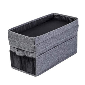 Honey-Can-Do Back Seat Counsel Organizer, PET, Textured Grey