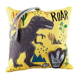 Floss & Rock Tooth Fairy Pillow - Dinosaur