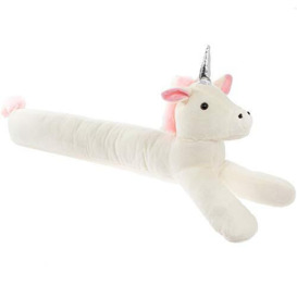 Lesser & Pavey White Unicorn Draught Excluder, one size