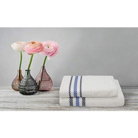 Kate Soft Towel Set 1+1, Dark Blue/Royal, 40x55-50x100