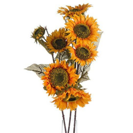 Hill Interiors Traditional Sunflower Spray, Mixed, 0 x 0 x 60 cm