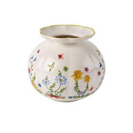 Villeroy & Boch Spring Awakening Large Vase, Porcelain, Yellow/Green/Red,18 cm