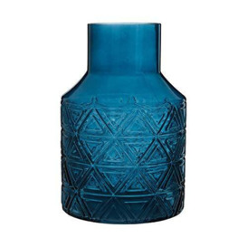 Premier Housewares Vase, Dakota Blue
