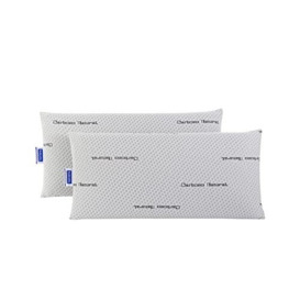 Todocama Natural Carbon Memory Foam Pillow Pack of 2 Unidades 75 cm