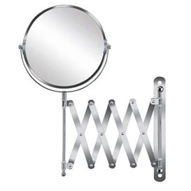 Kleine Wolke Transparent Cosmetic Mirror, Silver, Spiegel