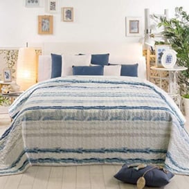 Sancarlos Villa Duvet, Blue, 150 cm Bed